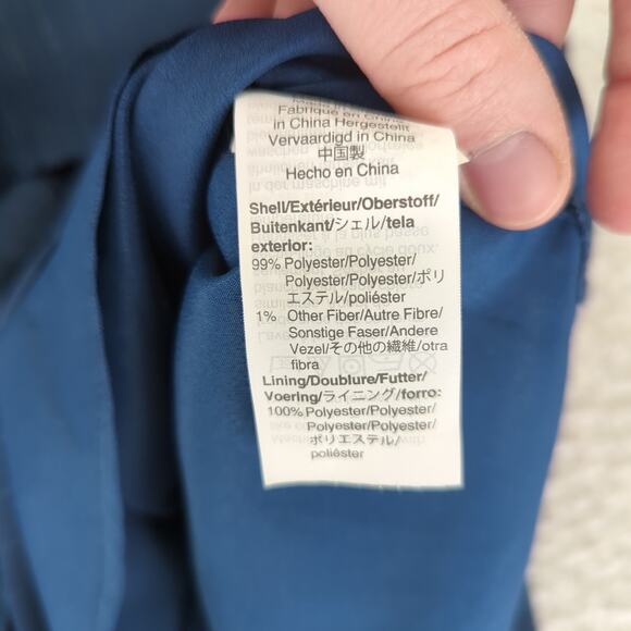 J. Crew Factory Teal Midi Dress - Picture 8 of 9